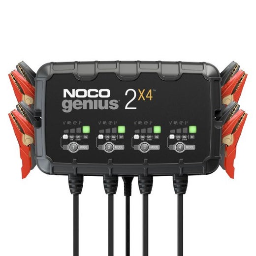 NOCO GENIUS2X4 (6V/12V) 8A (2x4A) -akkulaturi