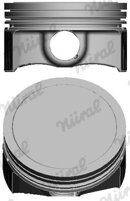 NURAL M&auml;nt&auml; 79.00mm/27.50mm/19.00mm, Opel/Saab A16LET
